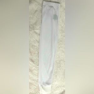 White cotton pajama pants